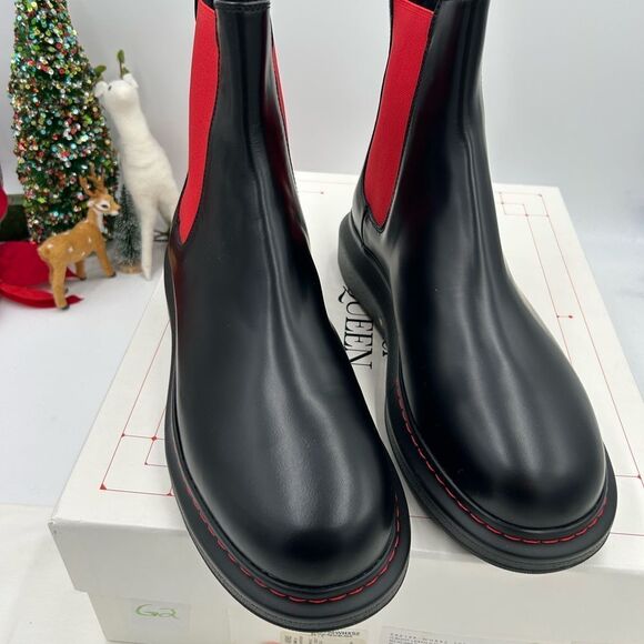 Men’s Alexander McQueen leather Chelsea boots size 43.5 made in Italy - Picture 3 of 7